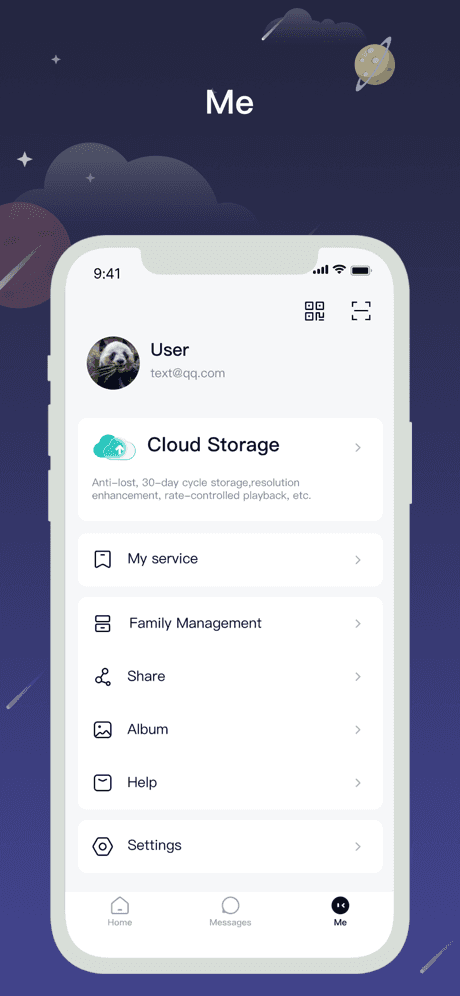CloudEdge App - home