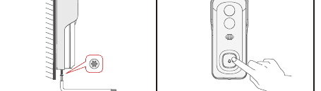 Wireless installation steps 4 to 5 illustrations