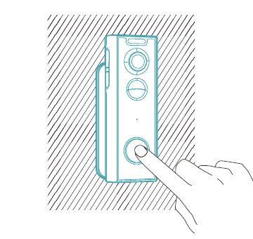 Step G: press the doorbell button to try it out