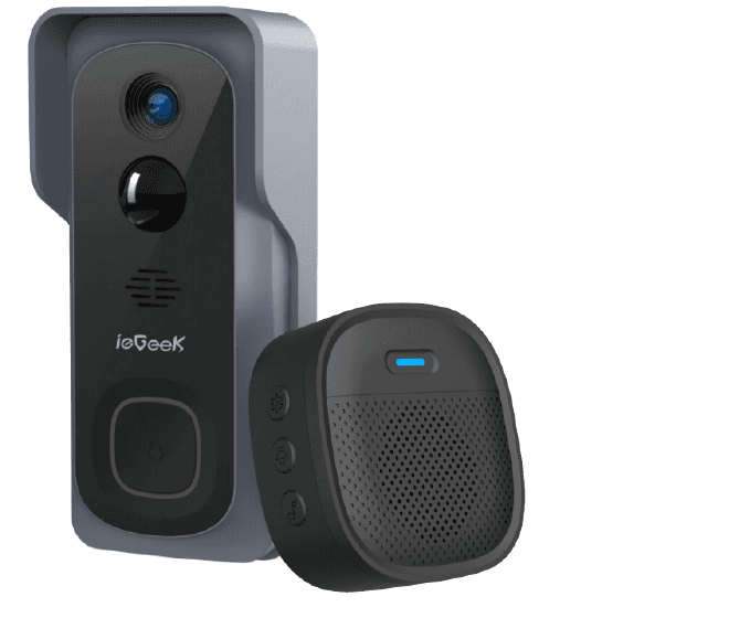 ieGeek Wireless Video Doorbell with indoor chime